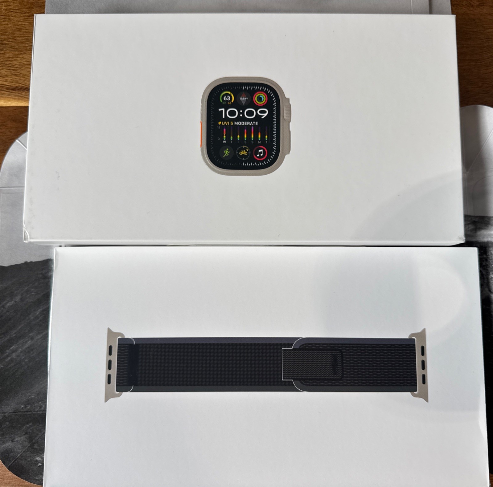 Apple Watch Ultra 2 GPS+Cellular 49mm Titanium Blue Alpine Loop M/L MREP3LW/A