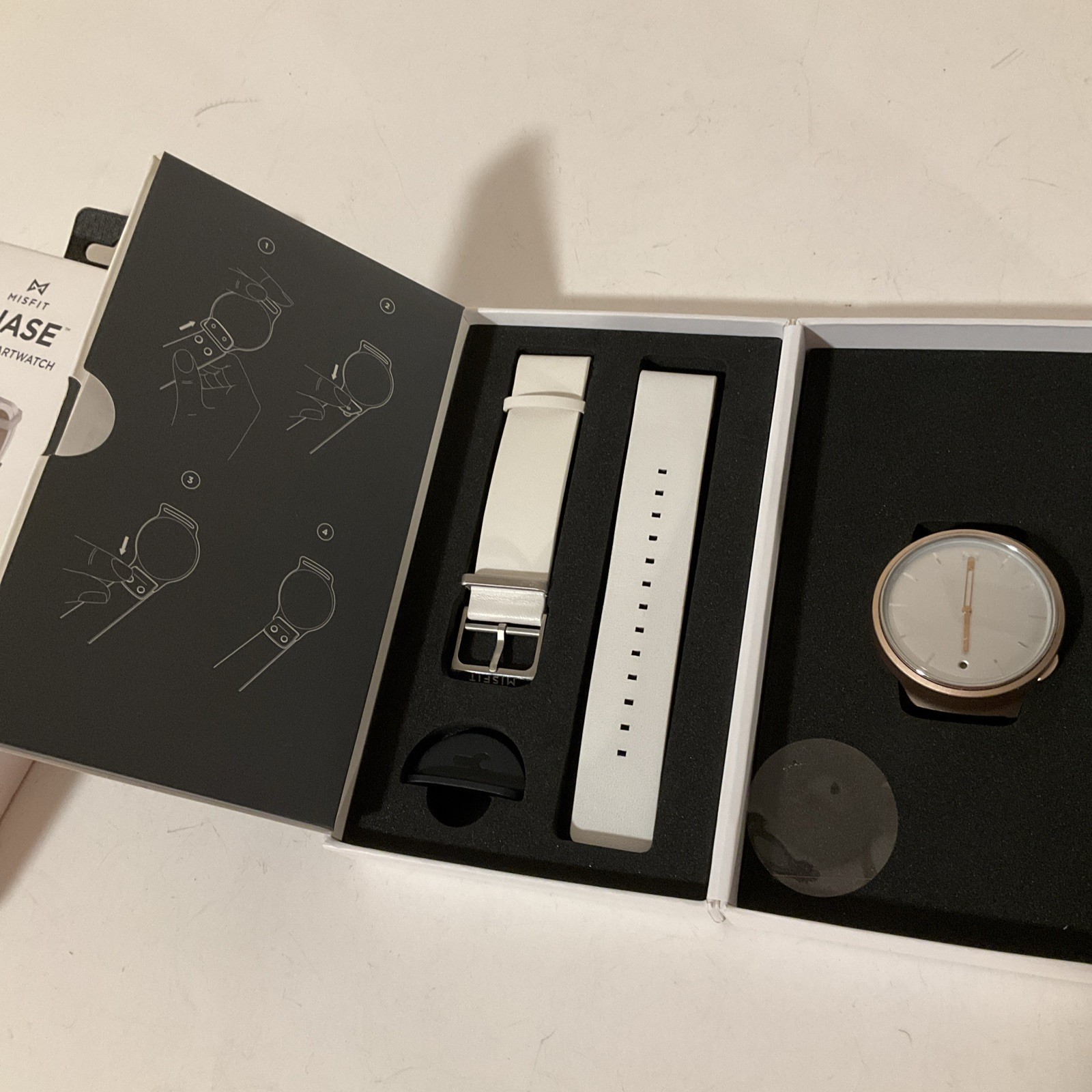 Misfit Phase Hybrid Smart Watch Rose Gold