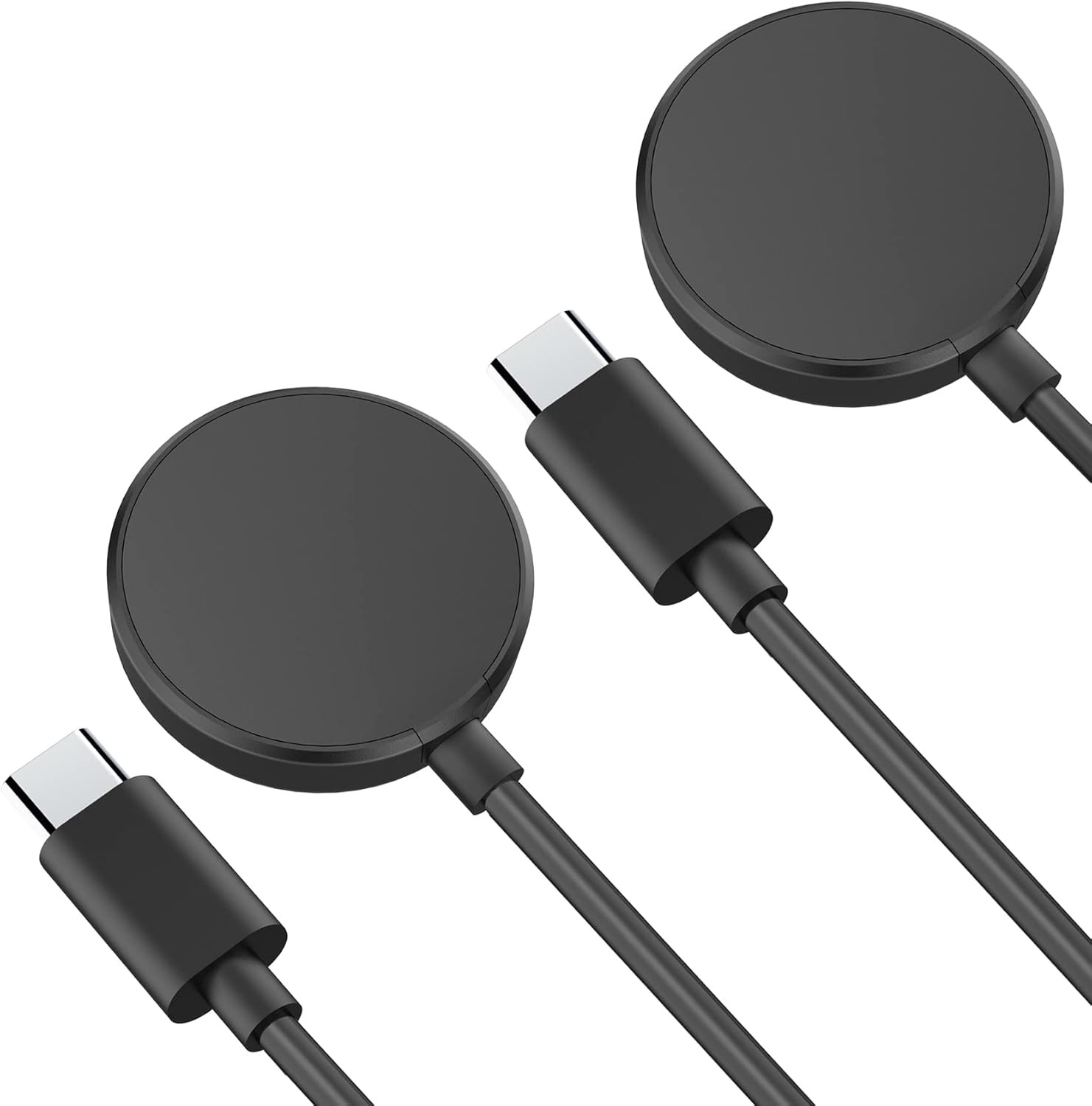 2 Pack USB-C Magnetic Charging Dock Compatible with Galaxy Watch 8/7/6