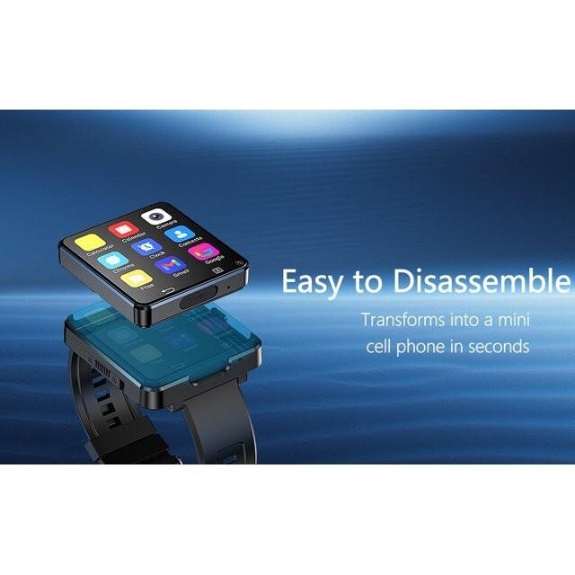 S998 Smart Watch 3/32 Ram Rom 2.64 inch Dual Camera Wifi New