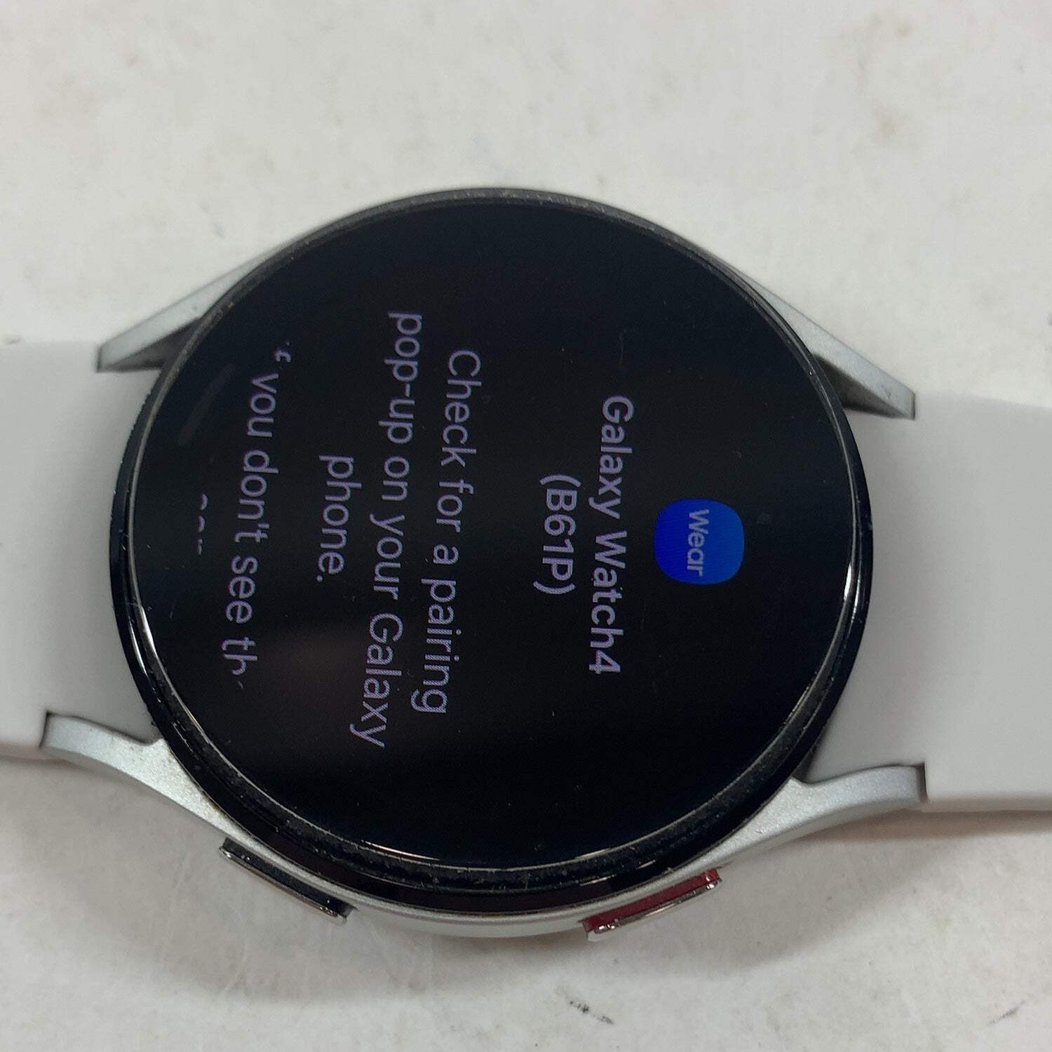GPS Only Samsung Galaxy Watch4 Aluminum Smartwatch SM-R860