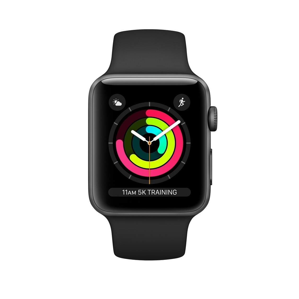 Ship Now!!! 42mm Apple Watch Series 3 GPS Space Gray Black iwatch Open Box