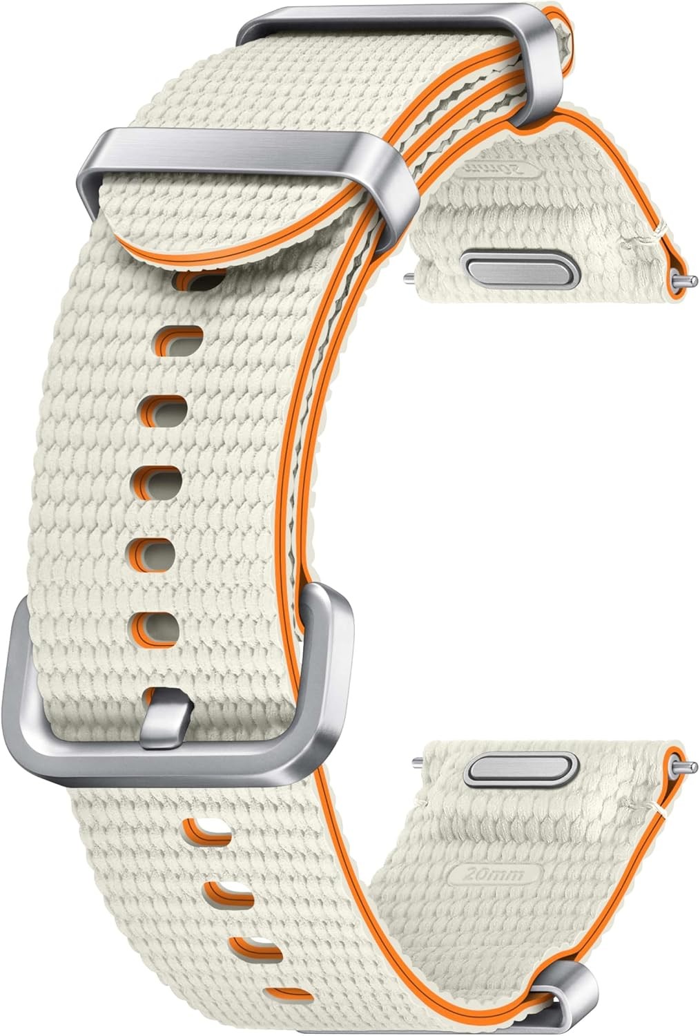 Nylon Strap Compatible with Galaxy Watch 7, Medium/Large, One Click Attachment