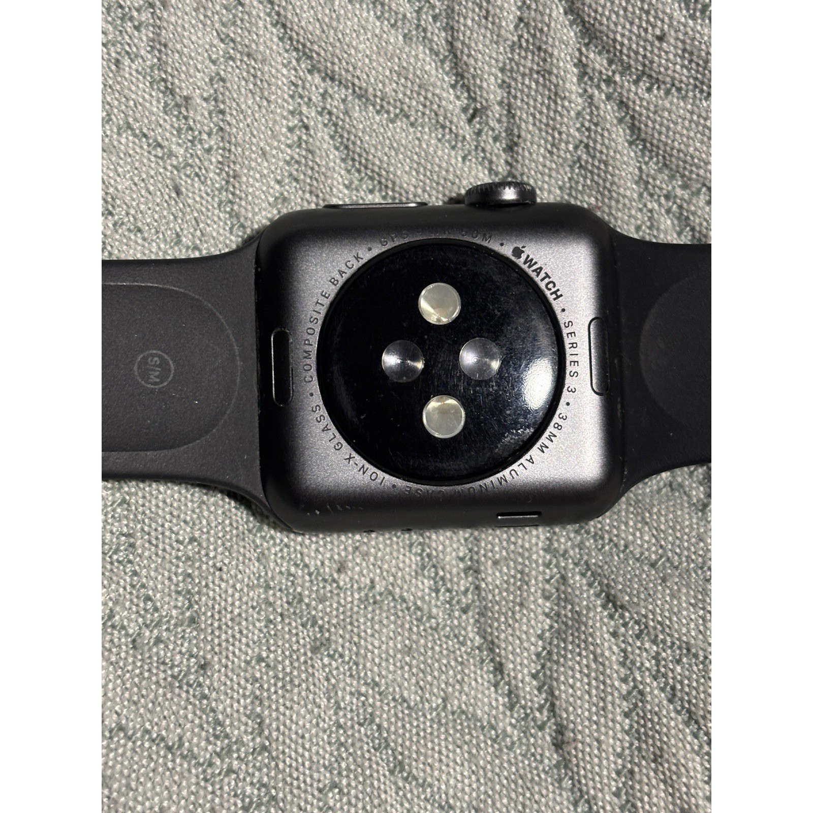 Apple Watch Series 3 38mm Aluminum Space Gray GPS Smartwatch