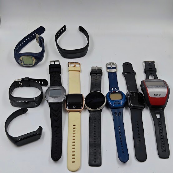 Lot of 10 Mixed Watches – Untested, Various Models & Colors