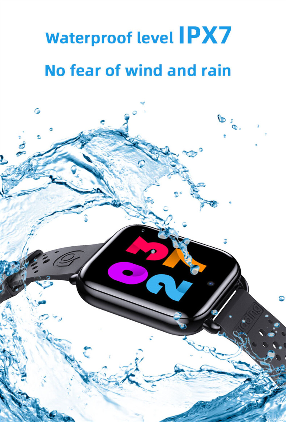Kids Watches Smart Bracelet Dual Camera SOS SIM Card Support Location Tracker