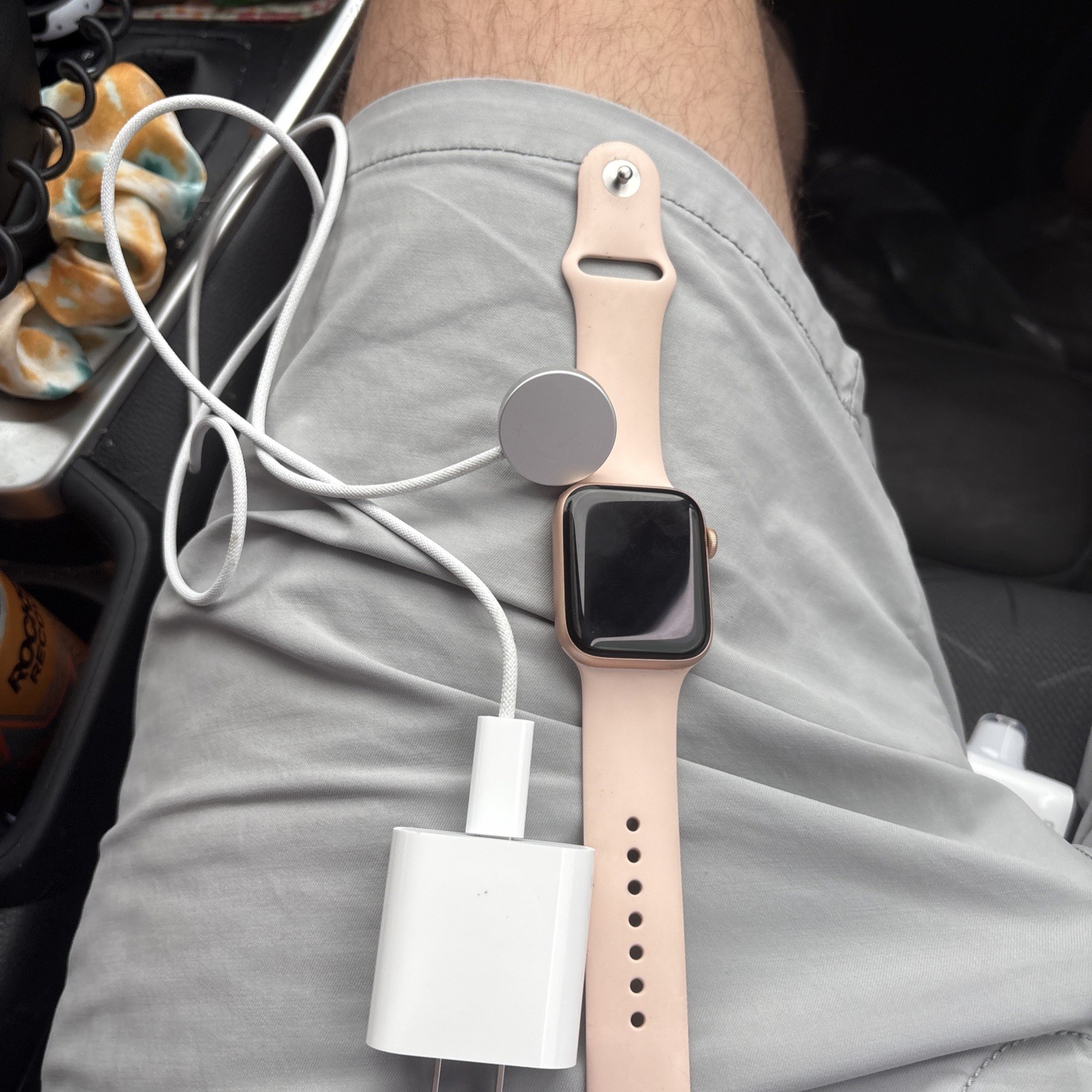 Used Apple Watch Series 6 (GPS + LTE) 40mm Rose Gold Aluminum with Pink Band (C)