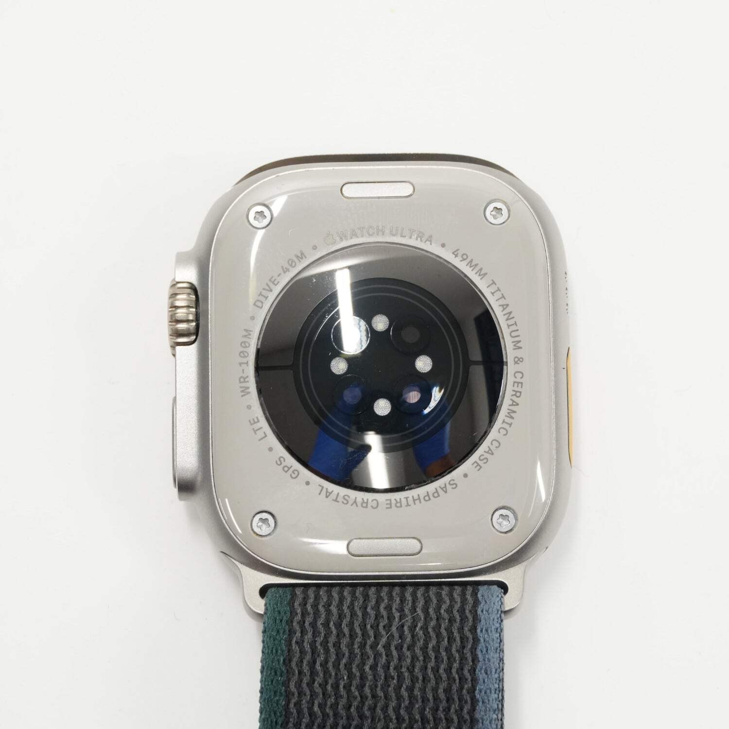 Unlocked Apple Watch Ultra 2 49MM Natural Titanium Blue Sport Loop A2986