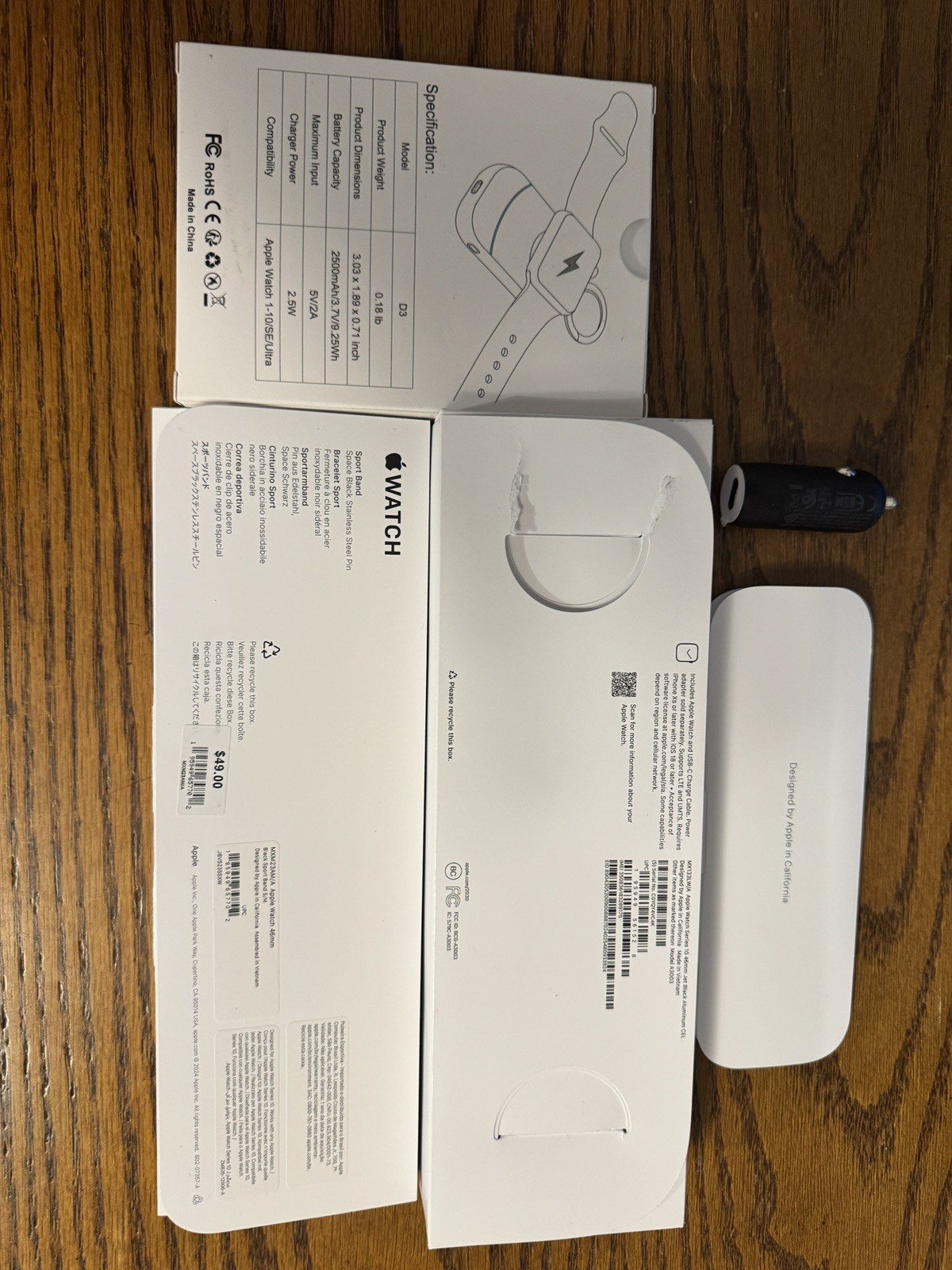 Apple Watch Series 10 46mm Jet Black Aluminum