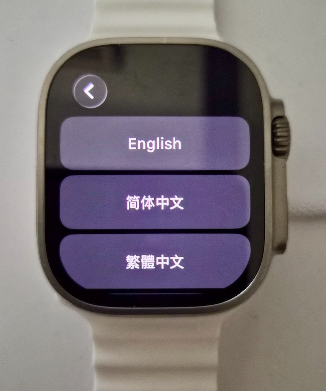 Apple Watch Ultra 2 (GPS + LTE) 49MM Titanium Case White Ocean Band – #4