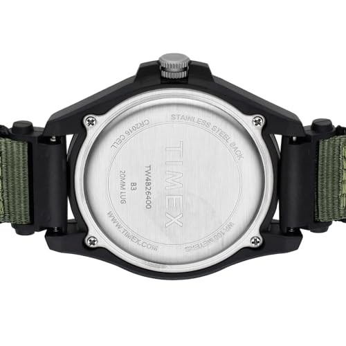 Timex Expedition TW4B30200 Watch Quartz 10ATM Water Resistant Black Dial