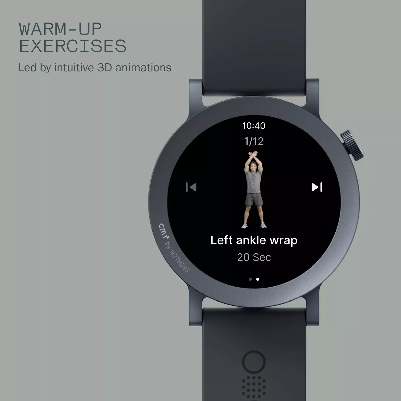 CMF by Nothing Watch 2 Pro AI Noise Reduction,Waterproof with GPS Smartwatch