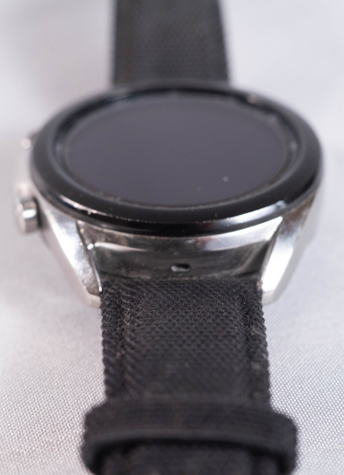 Samsung Galaxy Watch3 41mm Mystic Silver Stainless Steel · w/ Ritchie Wristband