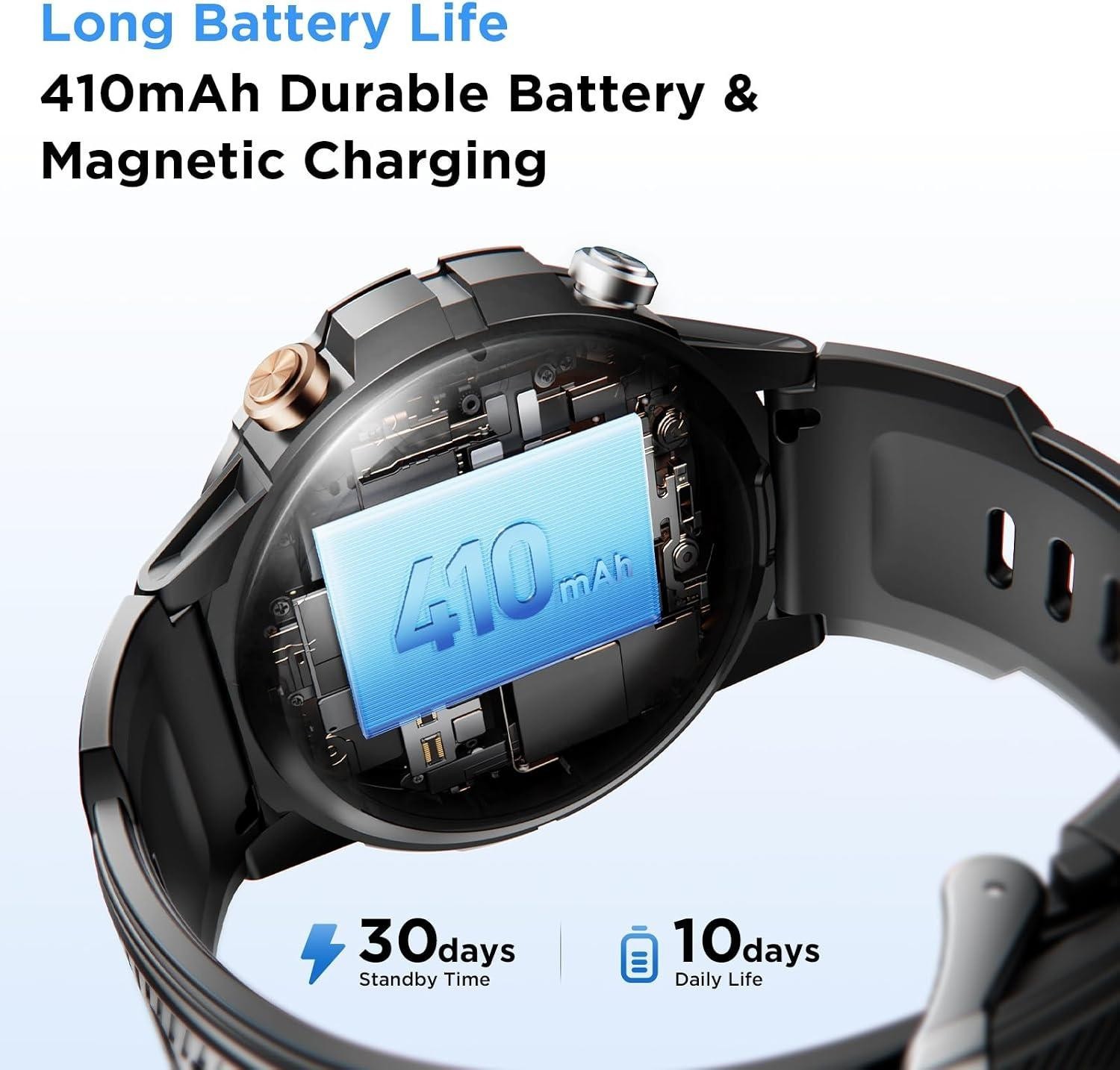 SANAG C29 Fitness Smartwatch for Men Women, 1.52″ HD Touch Screen Smart Watches
