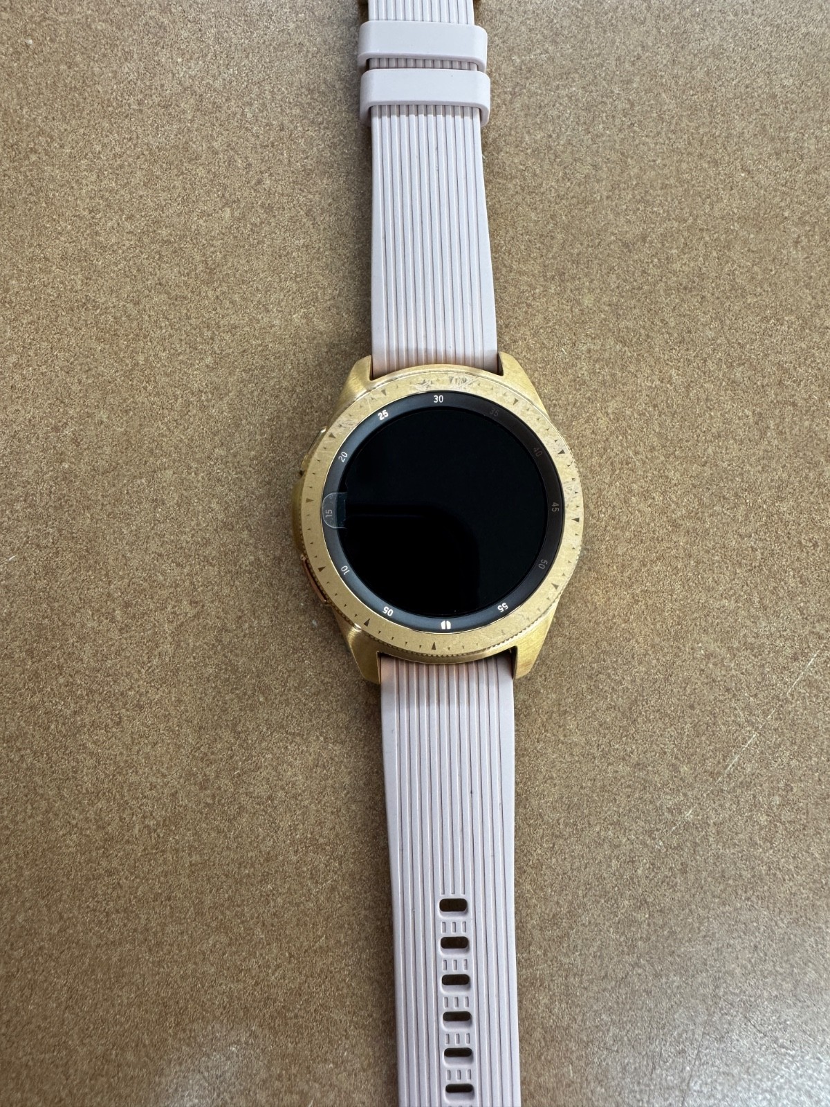 Samsung Galaxy Watch SM-R815U GPS+LTE 42mm Black Rubber Band Unlocked