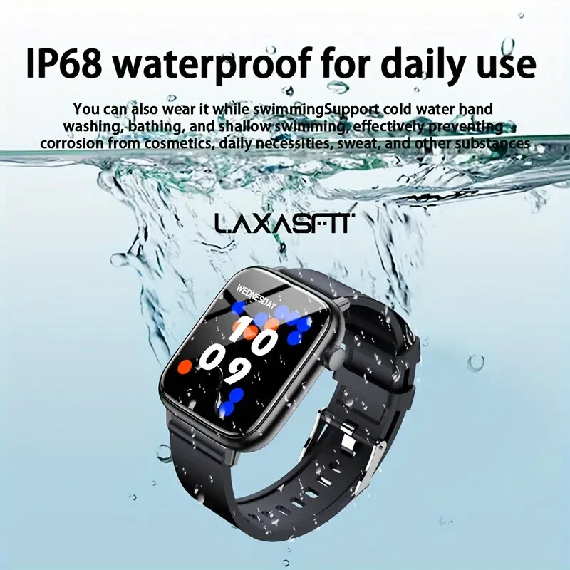 Womens Smart Watch 1.83″ HD Touch Screen Text/Make/Receive Calls Fitness Tracker