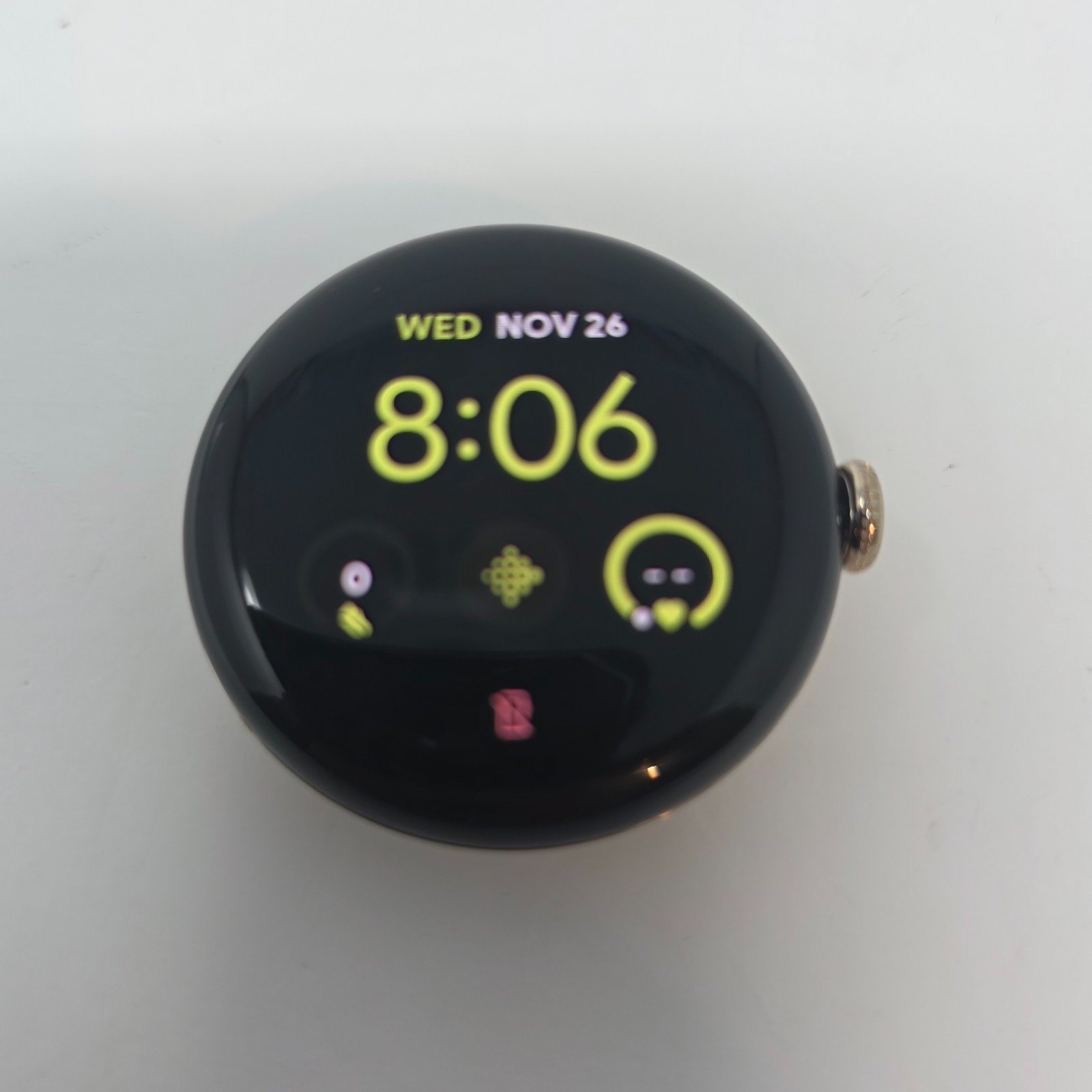 Google Pixel Watch 2 – 41mm Smart Watch Champagne Gold FACE ONLY