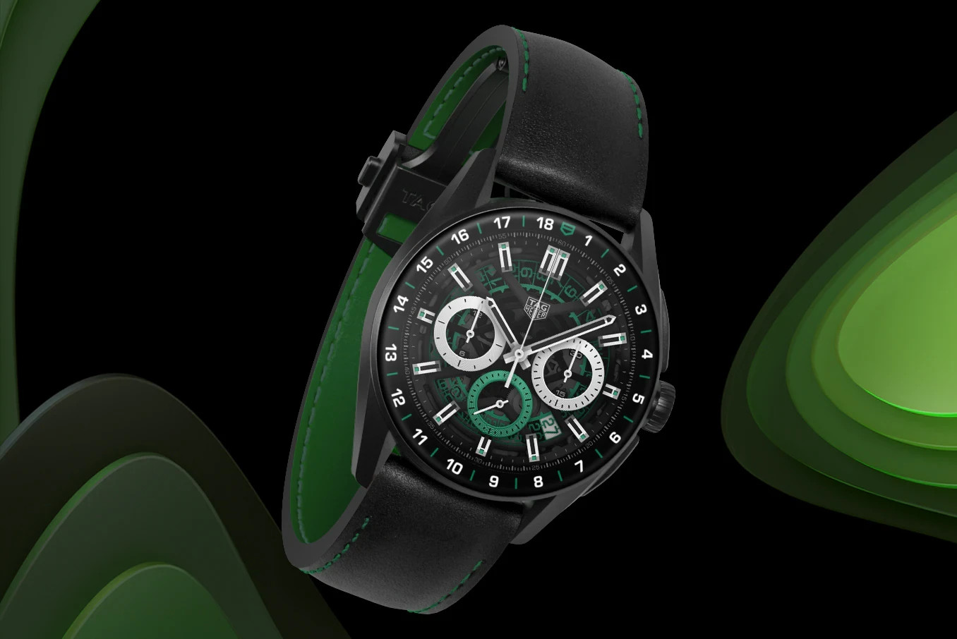 TAG Heuer Connected Calibre E4 Golf Edition 42mm Smart Watch SBR8080.EB0284