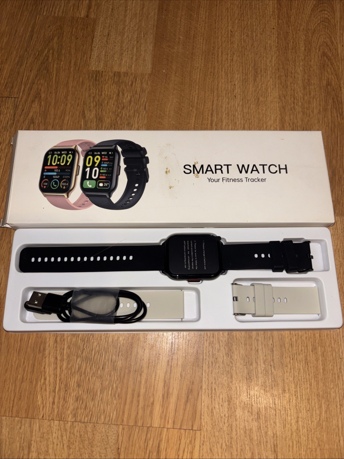 New Smart Watch Your Fitness Tracker Model T60 Android 5.0+ / iOS9.0 No Box
