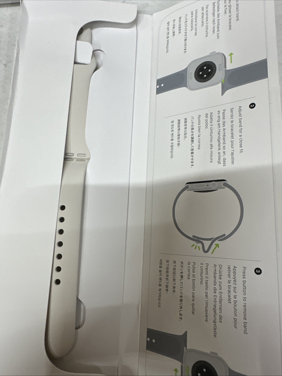 NEW DAMAGED BOX Apple Watch SE 3 MEH34LW/A 40mm Starlight AL Starlight SB S/M
