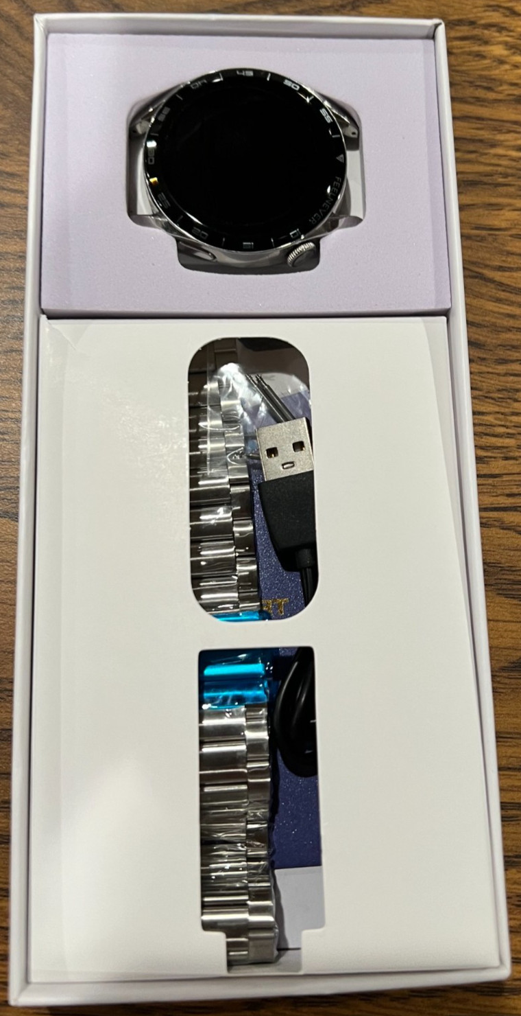 LIGE Sport Smart Watch & USB Charge Cord – NOT WORKING -AS IS – FOR PARTS ONLY