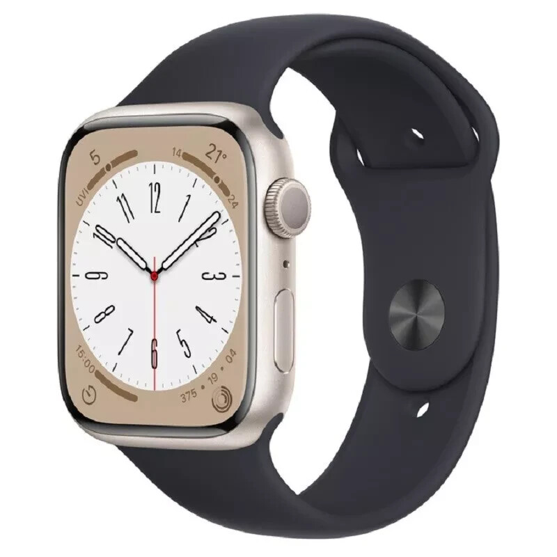 Apple Watch Series 8 – GPS 41mm Aluminum Starlight – Good