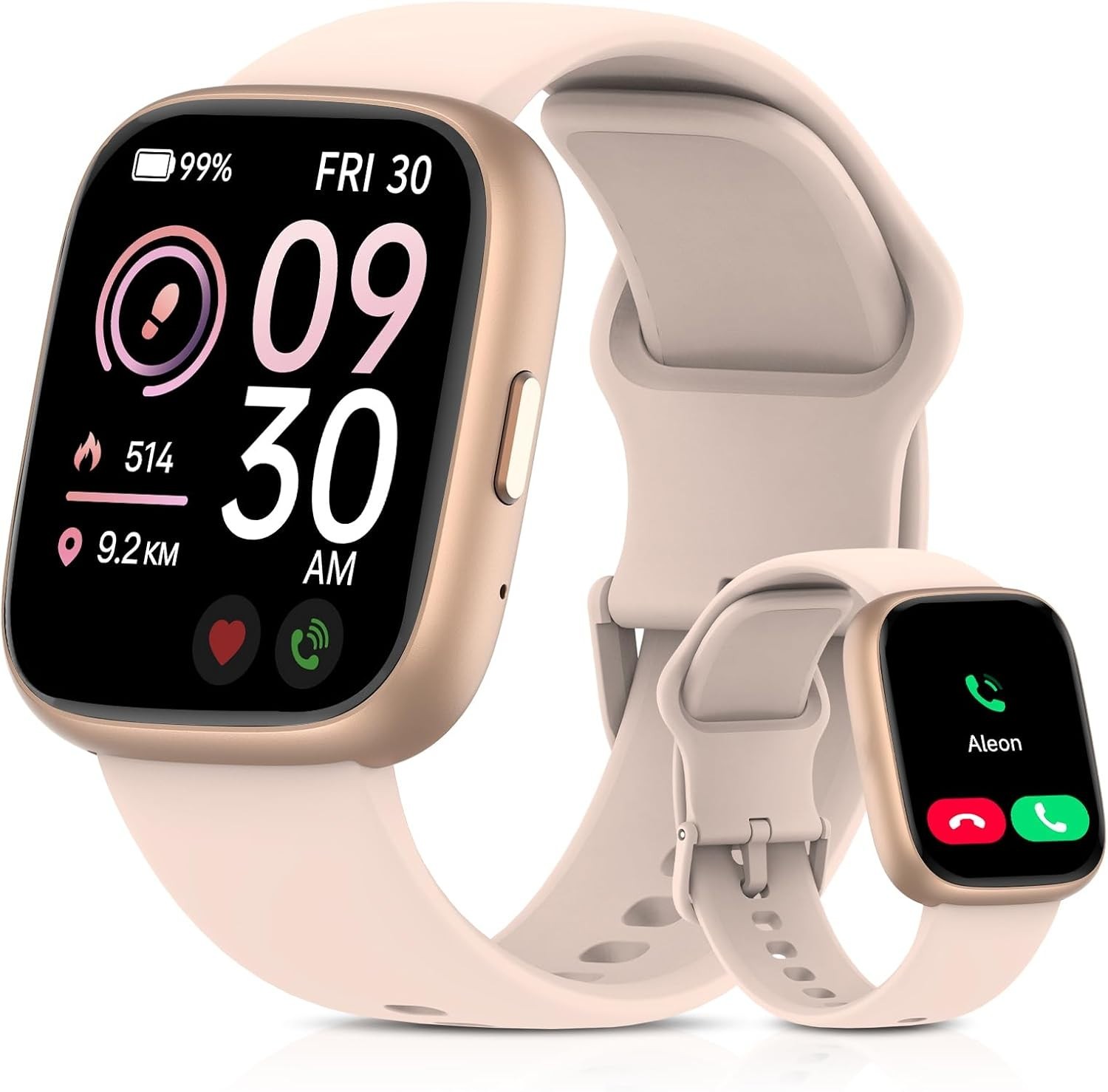 Smart Watch Men Women (Alexa Built-In), 1.83″ HD Fitness Tracker, Bluetooth 5.3