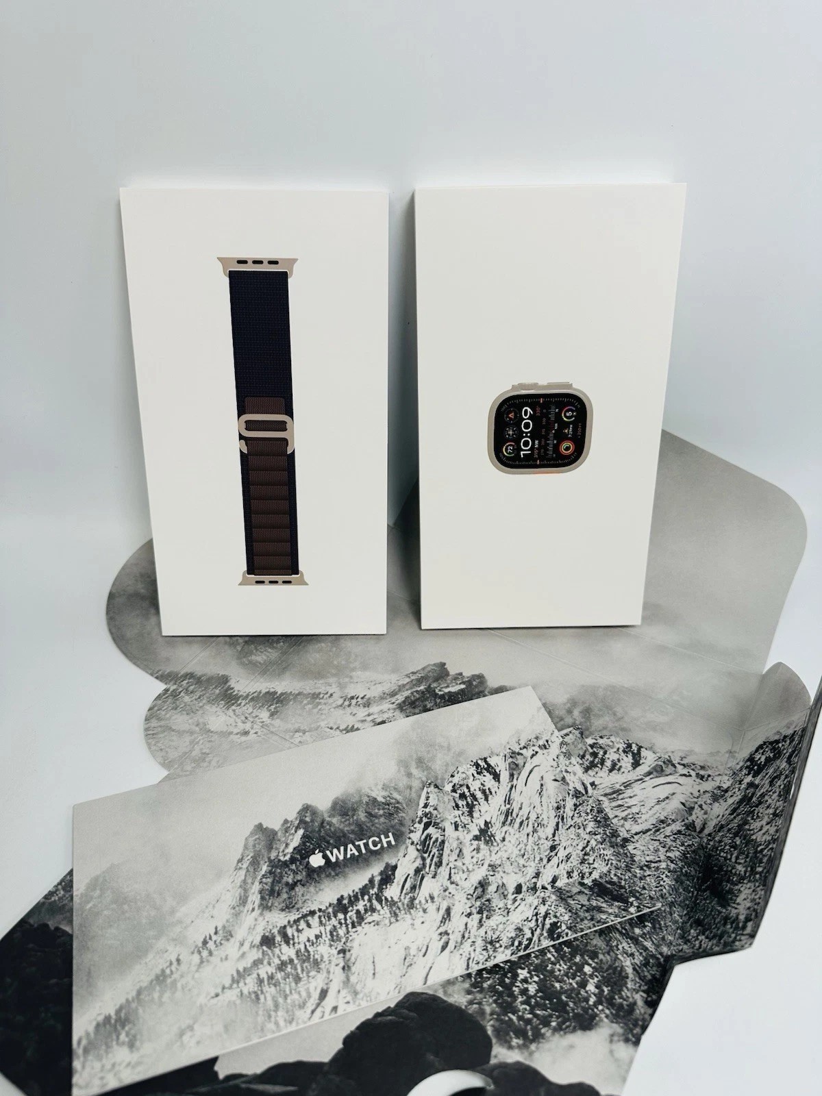 Apple Watch Ultra 2 GPS + CEL 49mm Titanium Case Indigo Alpine M SEALED See Box