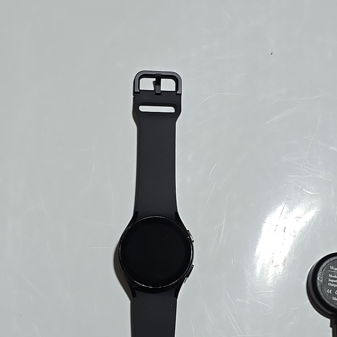 Samsung Galaxy Watch4 SM-R860 40mm Aluminum Case with Sport Band – Black…