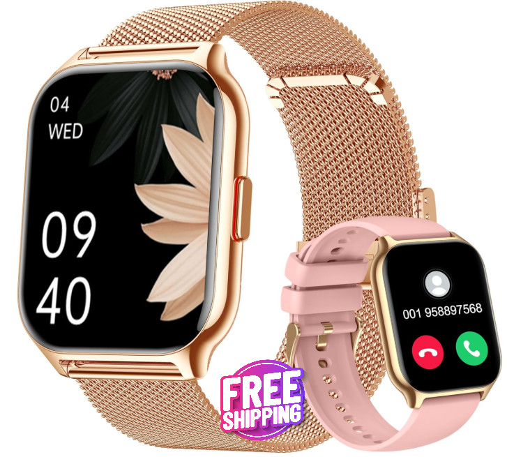 Reloj Inteligente Para iPhone Android De Mujer Smart Watch Pantalla Táct NEW US.