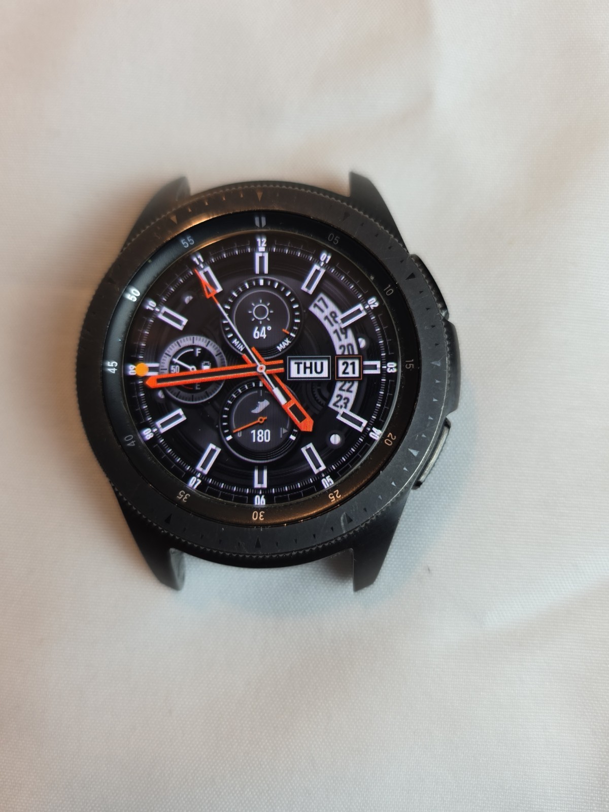 Samsung Galaxy SM-R810 Smartwatch 42mm Bluetooth Wifi – Black No Band