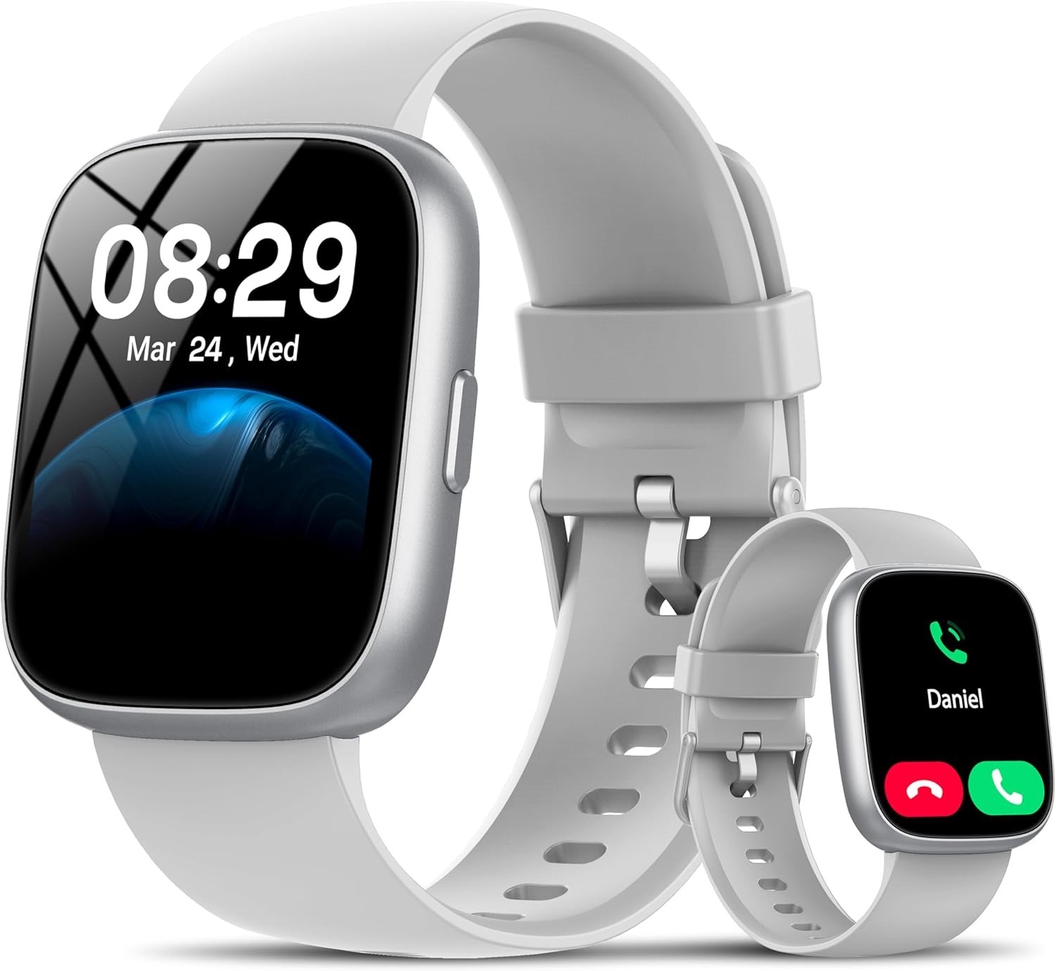 Smart Watch with Alexa Built-in Calling Heart Rate Fitness For iPhone 17 Pro Max