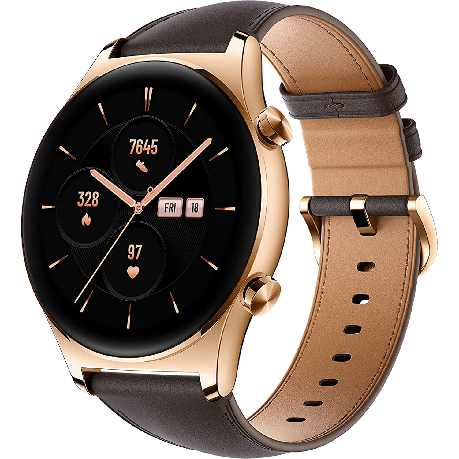 Honor Watch GS 3 Classic Gold 4GB Bluetooth Smartwatch NEW