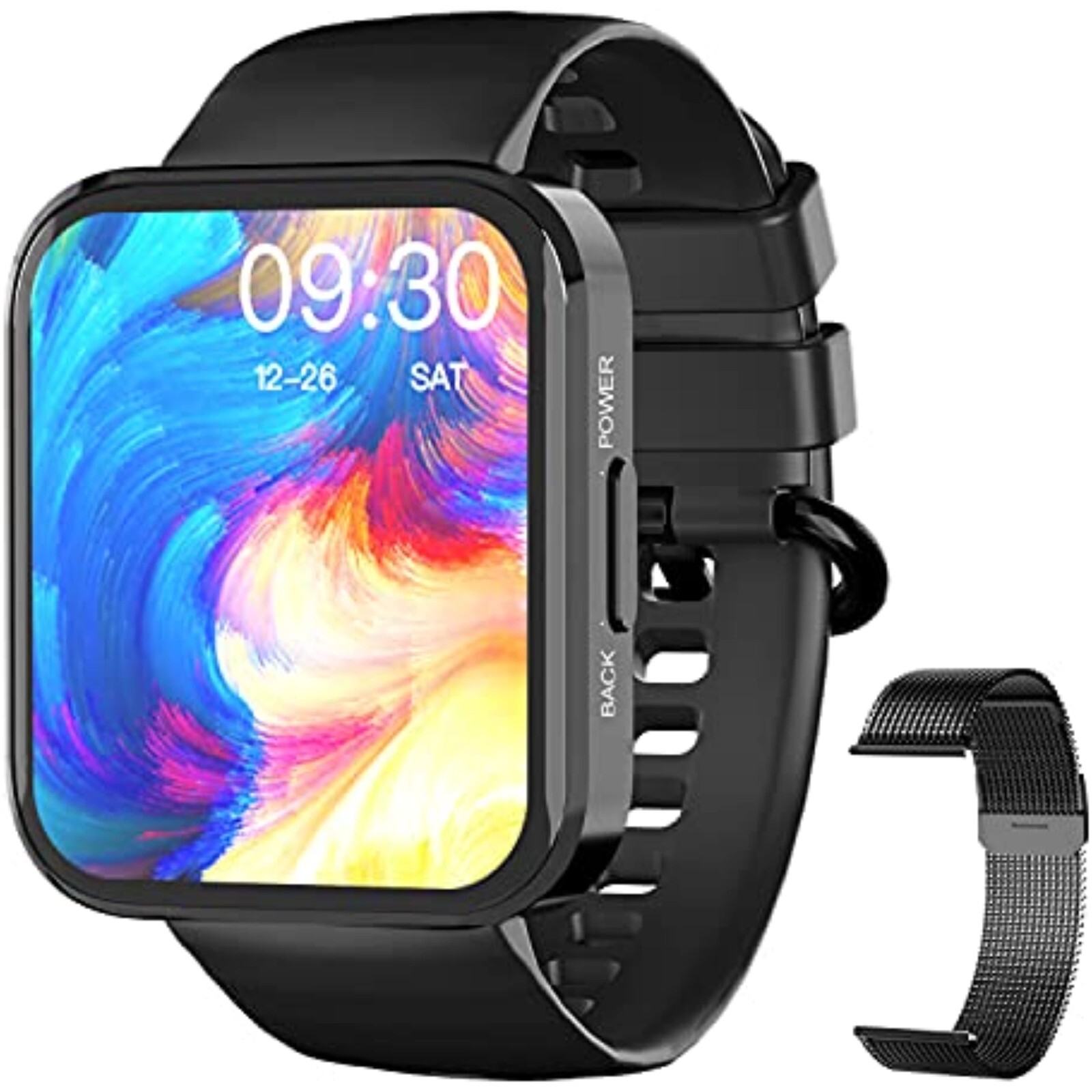 UHOOFIT Smart Watch for Men, 1.71″ Full Touch Smartwatch with Heart Rate Monitor