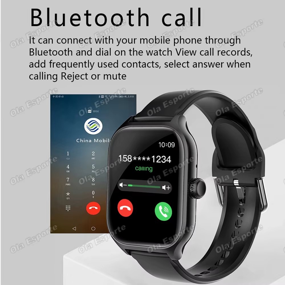 2026 New Men’s Smart Watch Women’s Gift 2.01 HD Full Touch Screen Sport Fitness