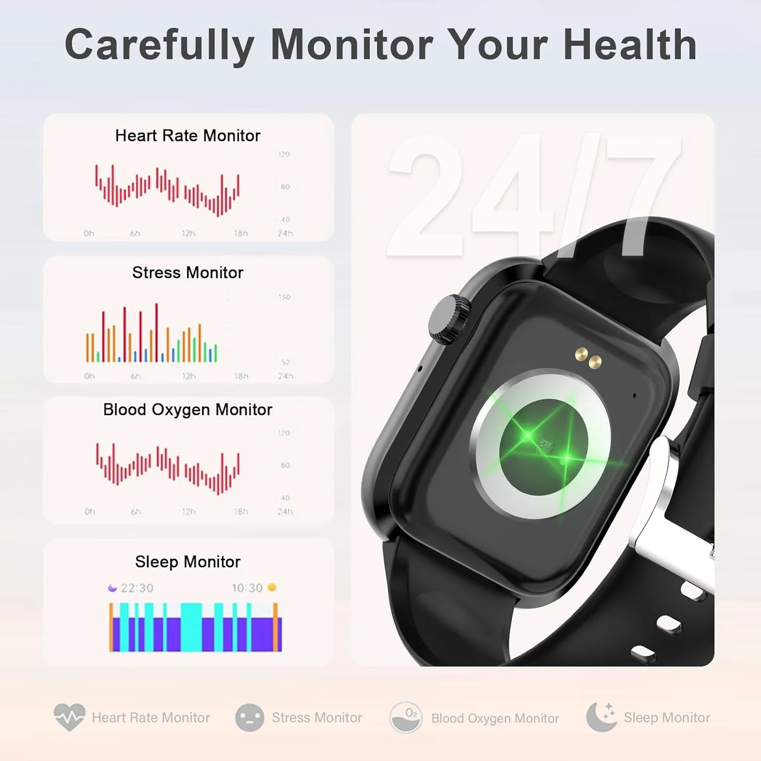 Smart Watch Answer/Make a Call Bluetooth Smart Watch for IOS Android Men’S and W