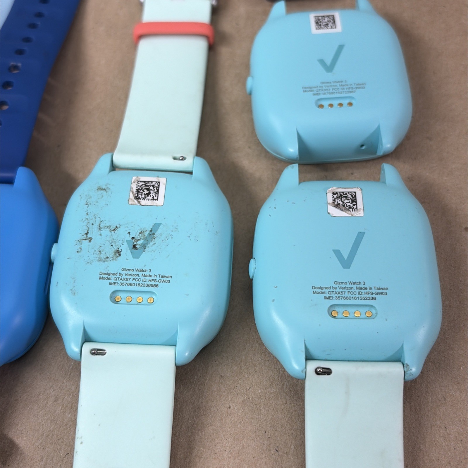 Gizmo Watch 3 Lot of 14 Kids Smartwatch QTAX57 Verizon UNTESTED