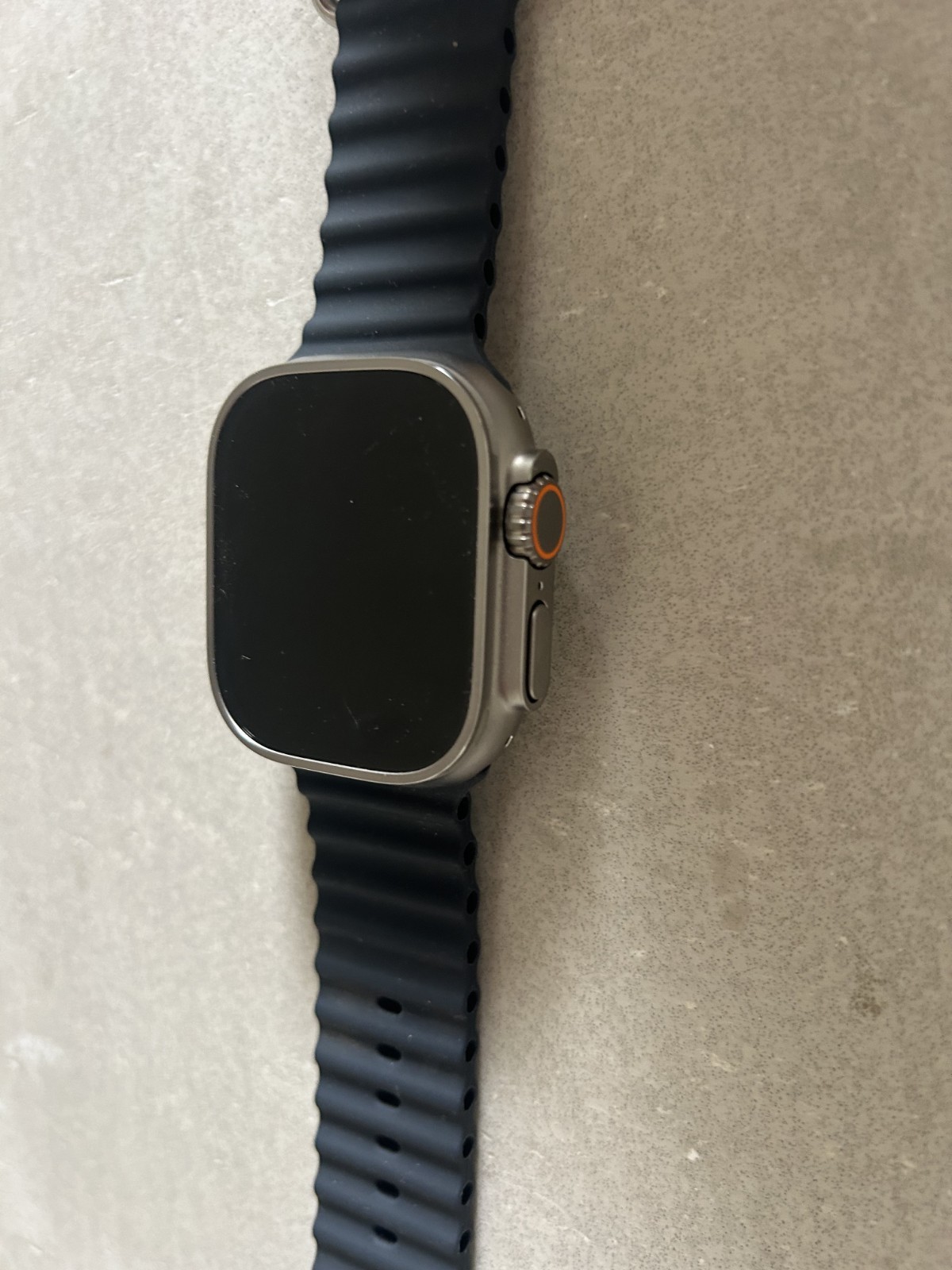 Apple Watch Ultra GPS & Cellular 49mm Titanium Trail Alpine Loop Ocean Excellent