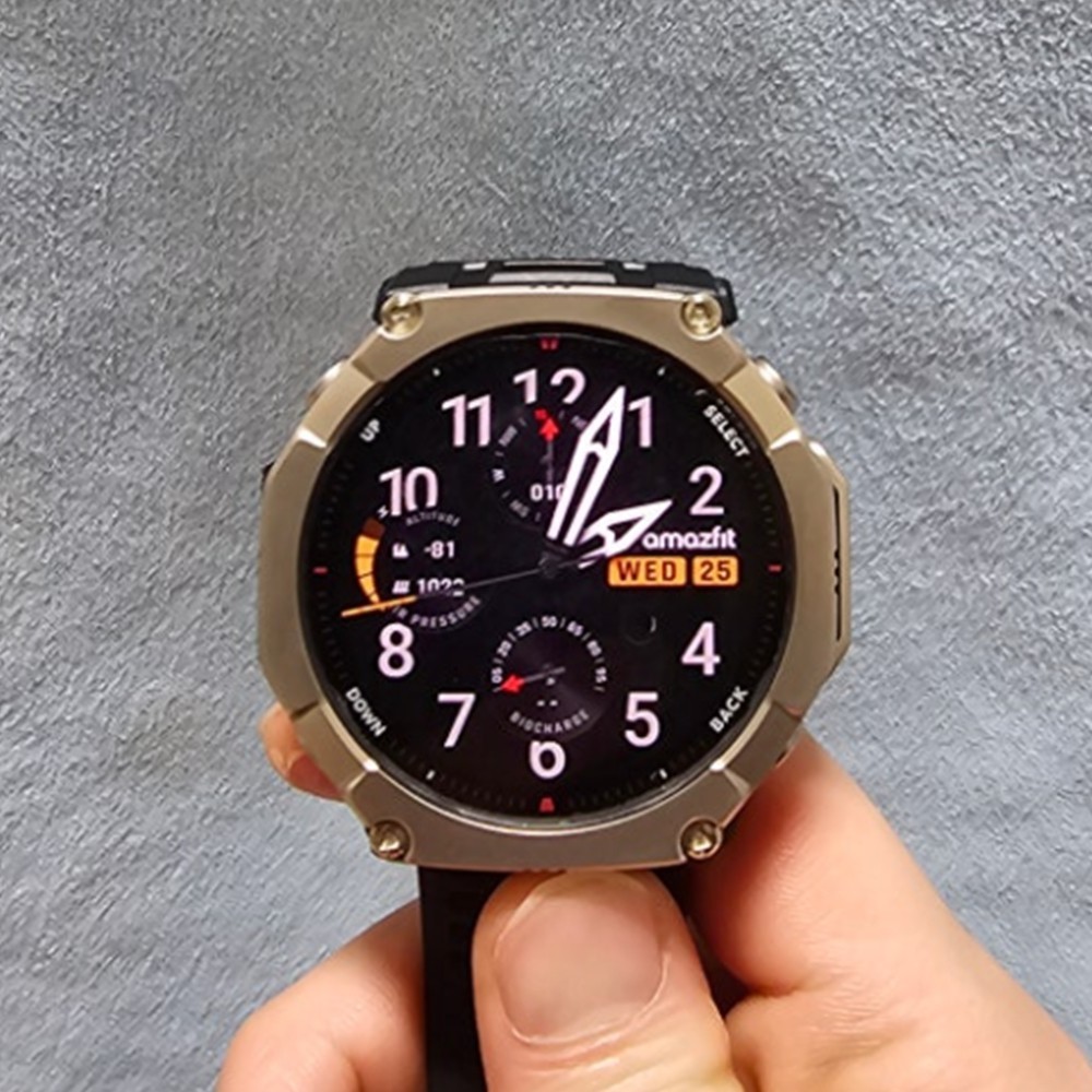 Amazfit T-Rex Ultra 2 Smart Watch 1.5″ AMOLED Display, 51mm Titanium, Flashlight