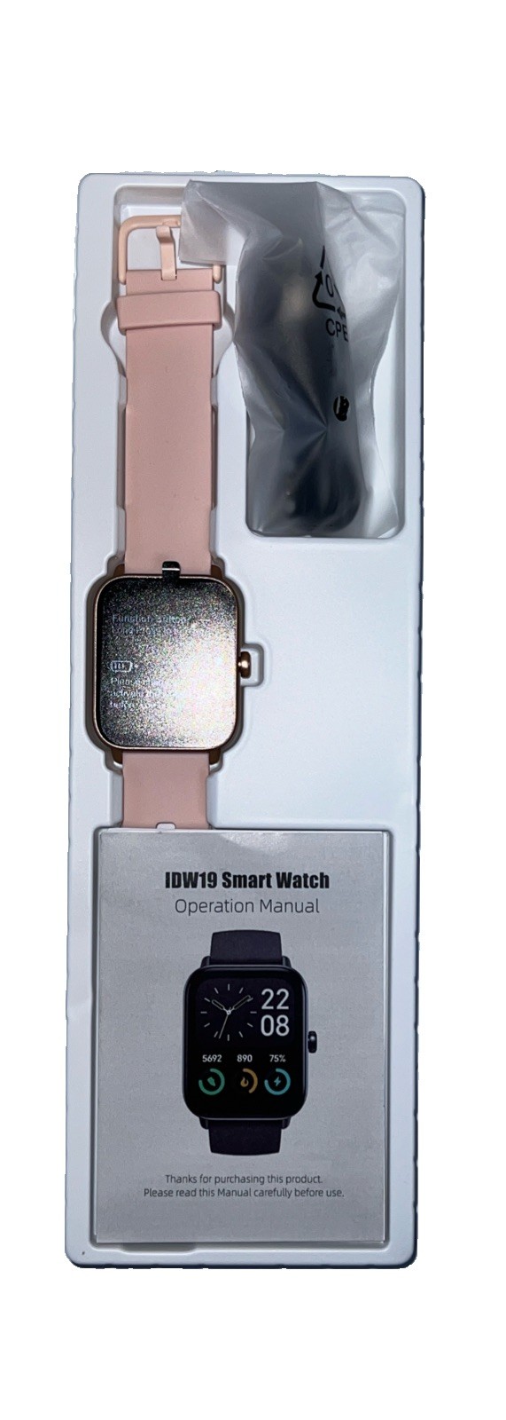Smart Watch for Women Android & iPhone, Alexa Built-in, IP68 1.8 inches,Pink NEW