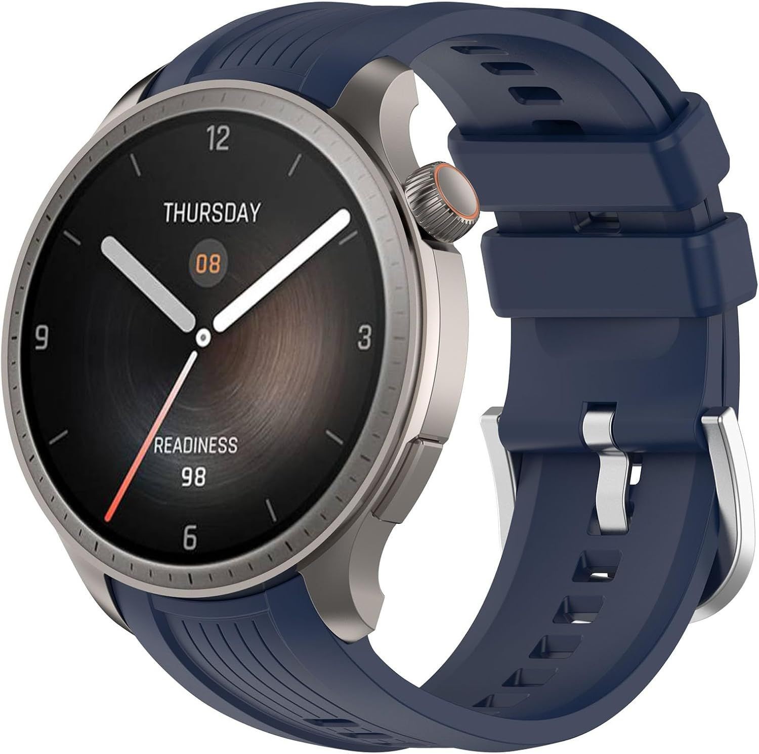 4 Pack Soft Silicone Strap Compatible with Amazfit Balance 2 42mm