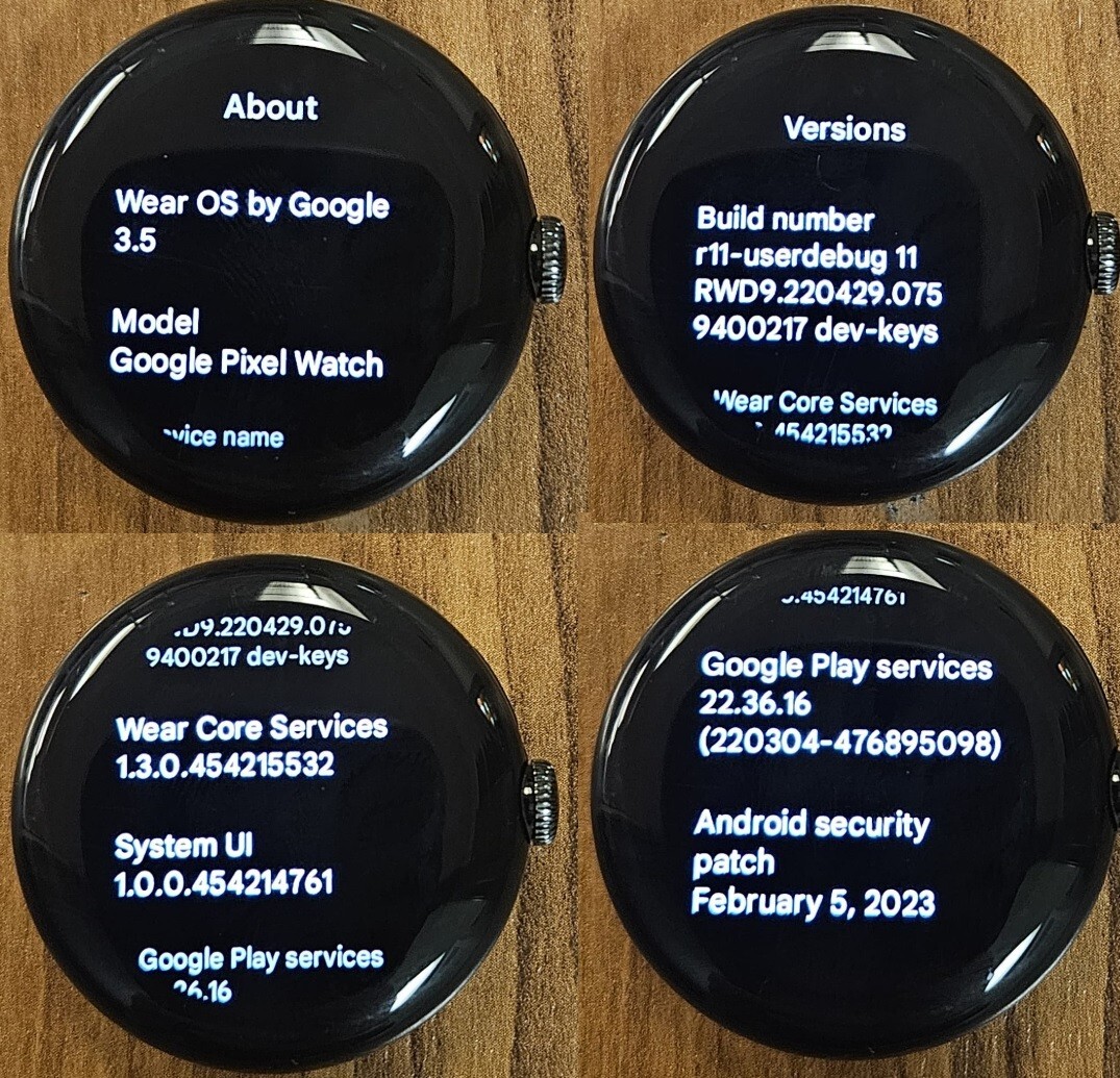 Google Pixel Watch 41mm WiFi + LTE Unlocked Gold Black Silver Watch -PLEASE READ