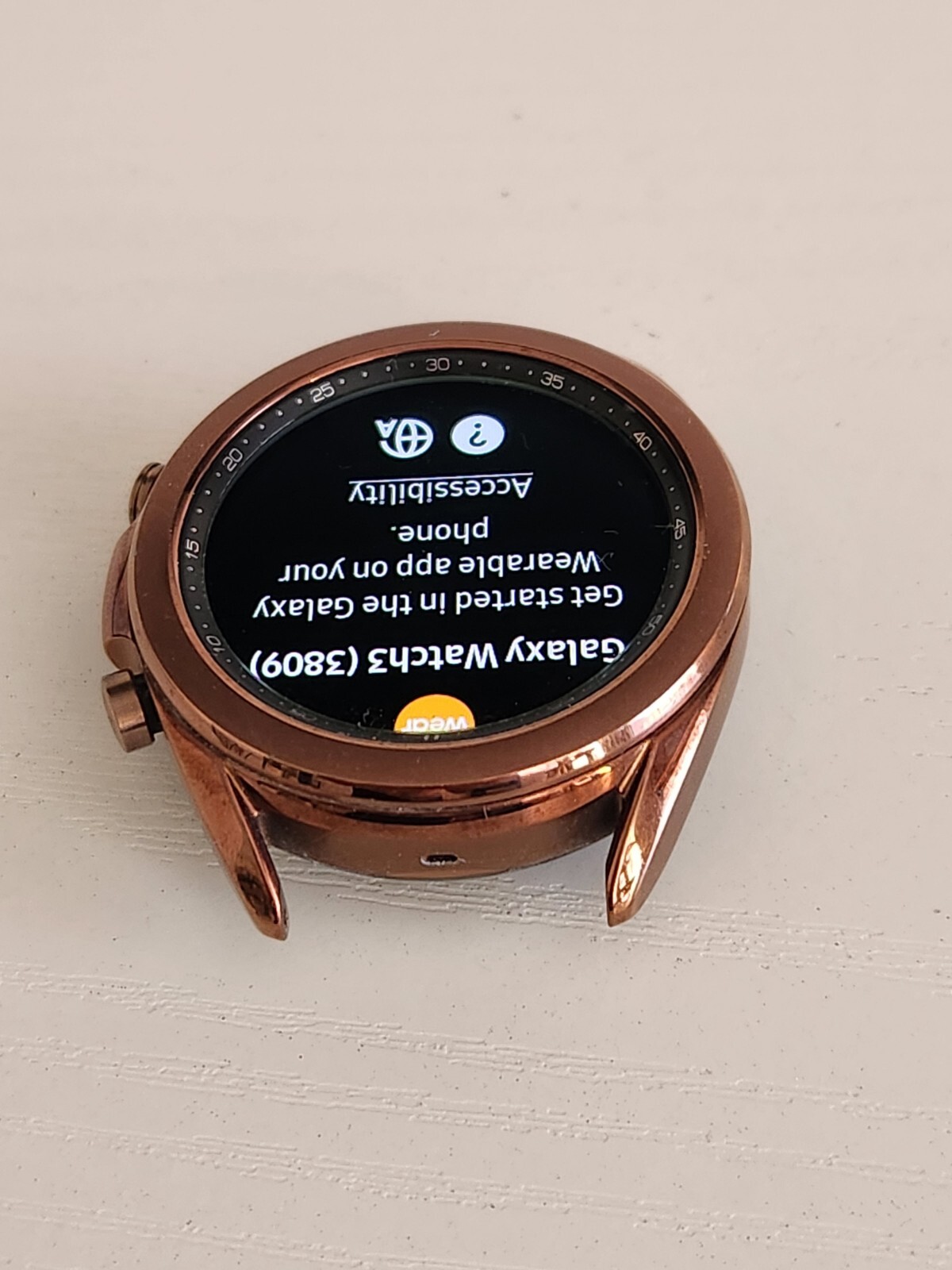 Samsung Galaxy Watch 3 41mm Bluetooth Mystic Bronze Smartwatch
