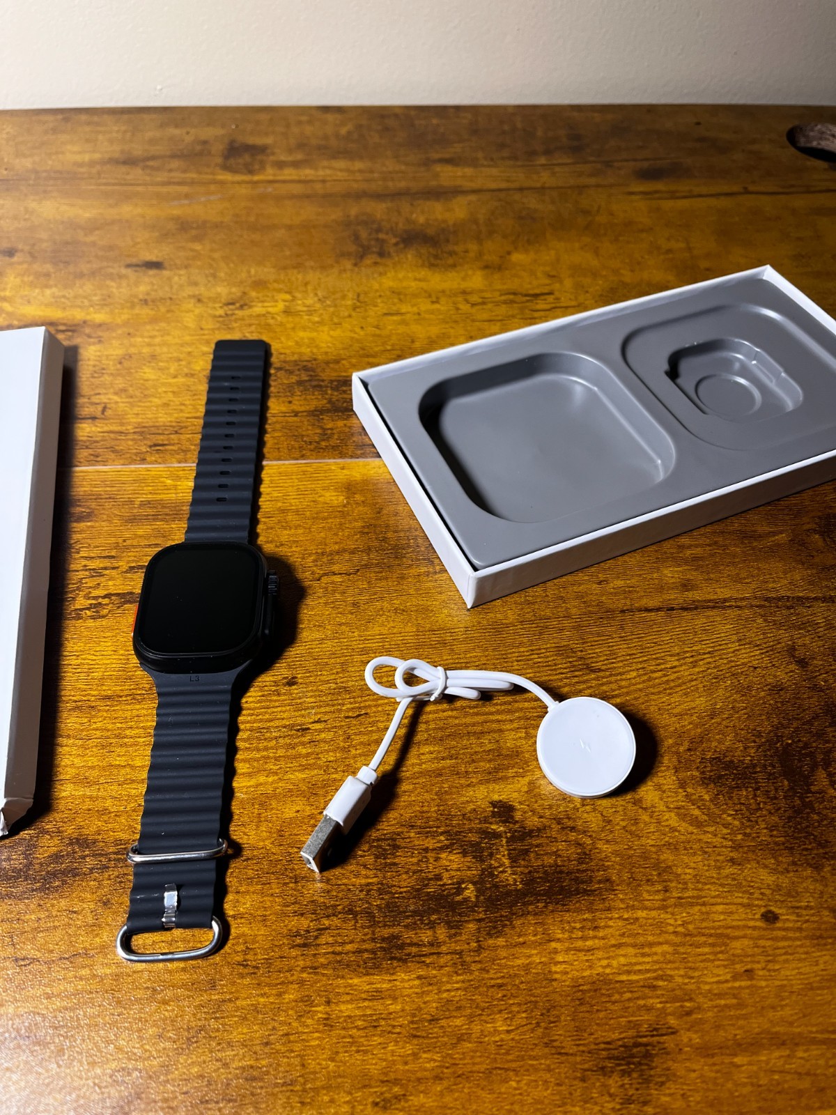 Apple Watch Ultra 3, Aluminum Case, 49mm, Black Band, Brand New