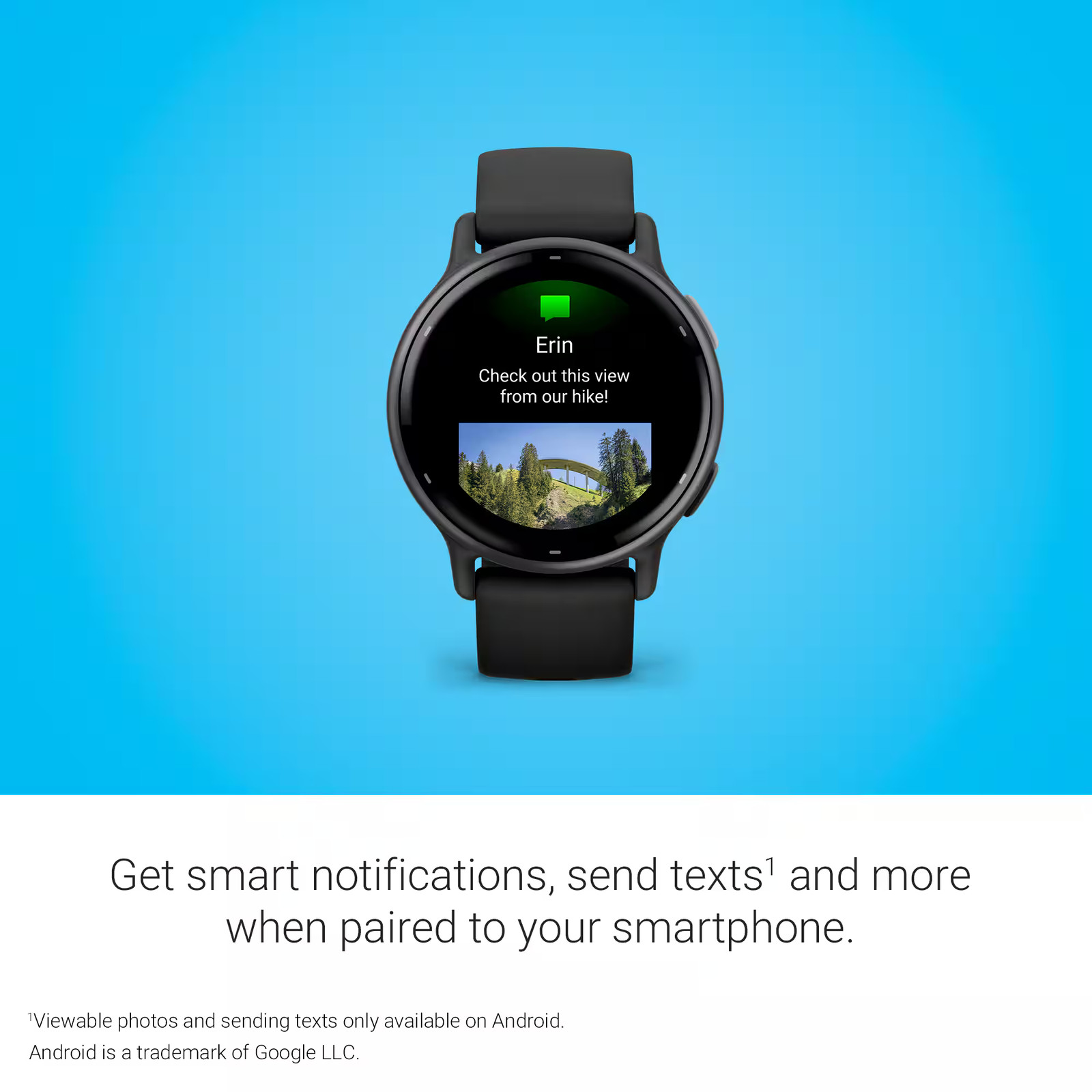 Garmin – vvoactive 5 GPS Smartwatch 42 mm Fiber-reinforced polymer – Slate A…