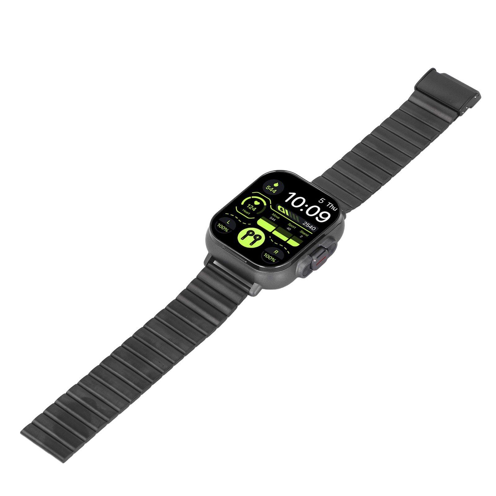 2 In 1 Smart Watch With Earbuds 2.01 Inch HD Touch Screen Bluetooth Call Fi MOBL