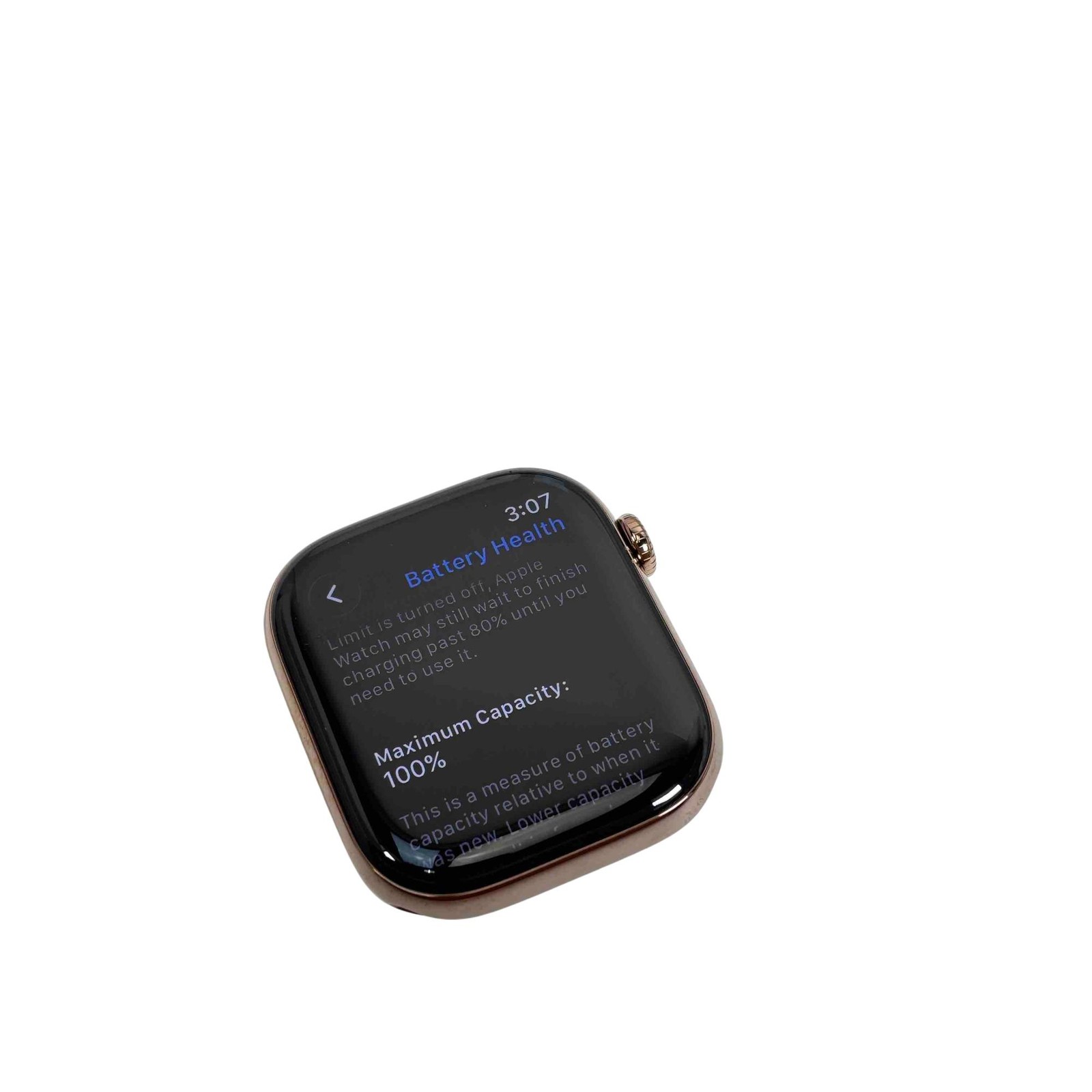 Apple Watch Series 10 MX003LW/A GPS Cellular Smartwatch – Gold Titanium