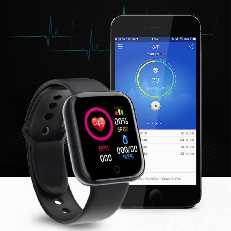 Multifunctional Bluetooth Fitness Sports Bracelet Sleep Monitor Smartwatch