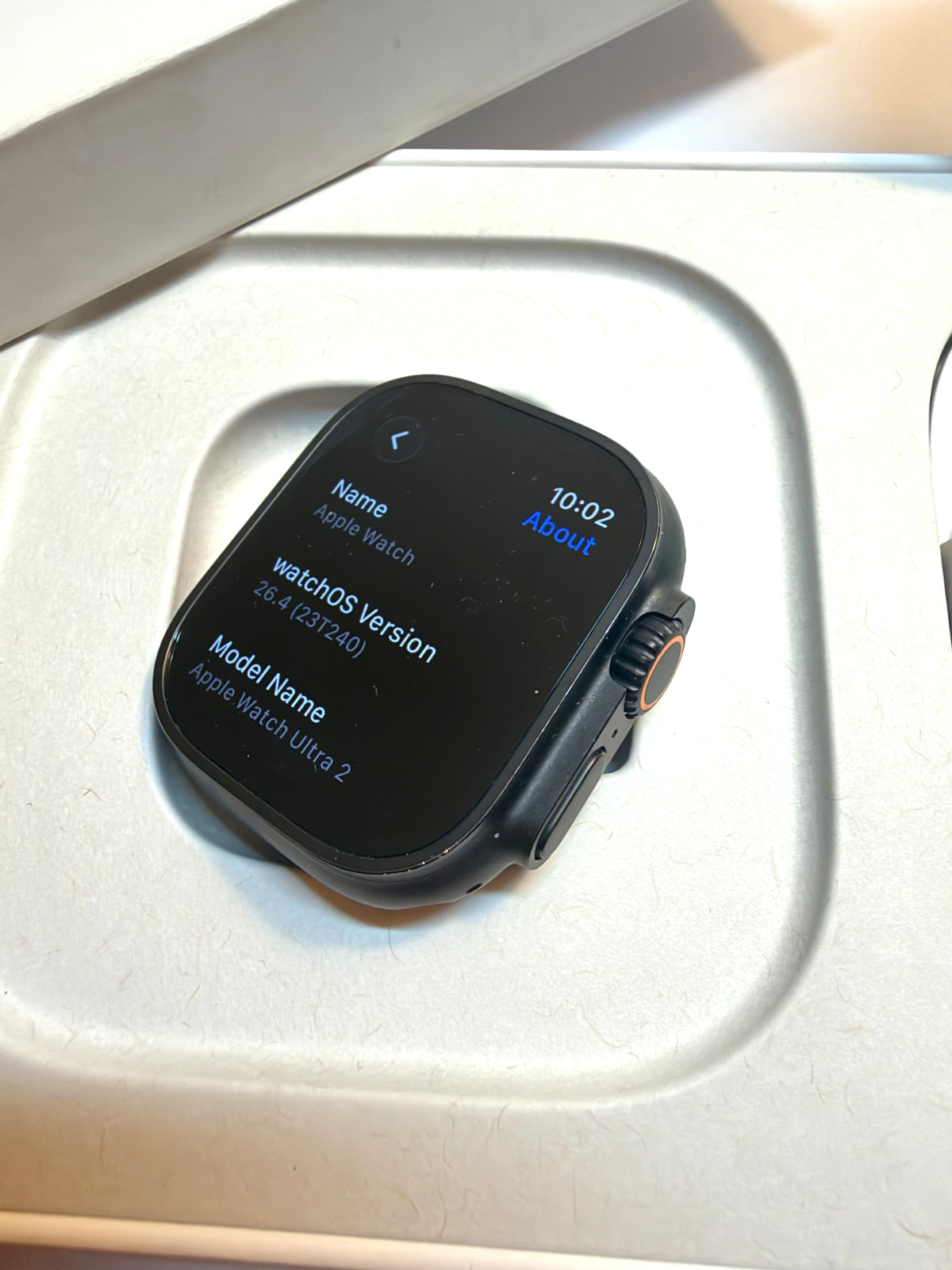 Apple Watch Ultra 2 | 49mm Black Titanium | Milanese Loop | 100% Battery