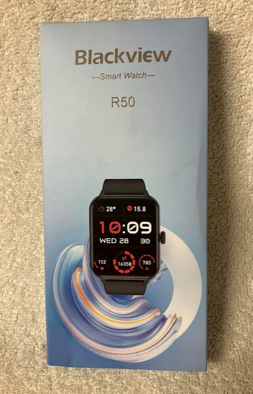 Blackview R50 Smartwatch with a Blue Band NIB